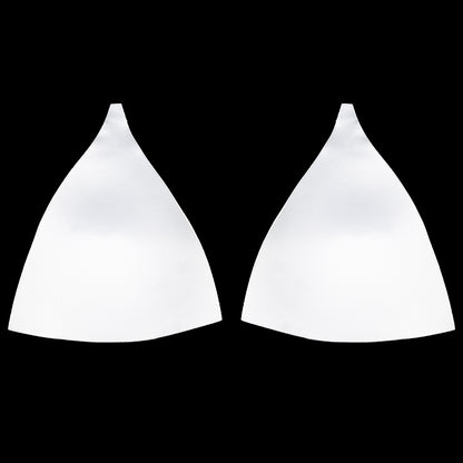 White Triangle Bra Cup - Size 16 Detail