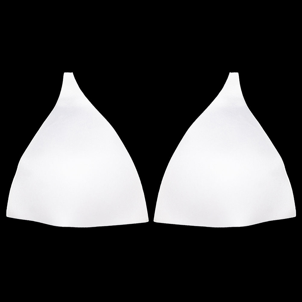 White Triangle Bra Cup - Size 20 Detail
