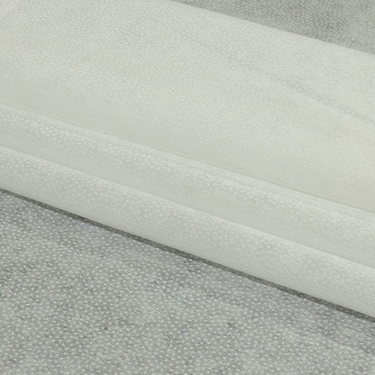White Non Woven Single Side Fusible Interfacing Folded