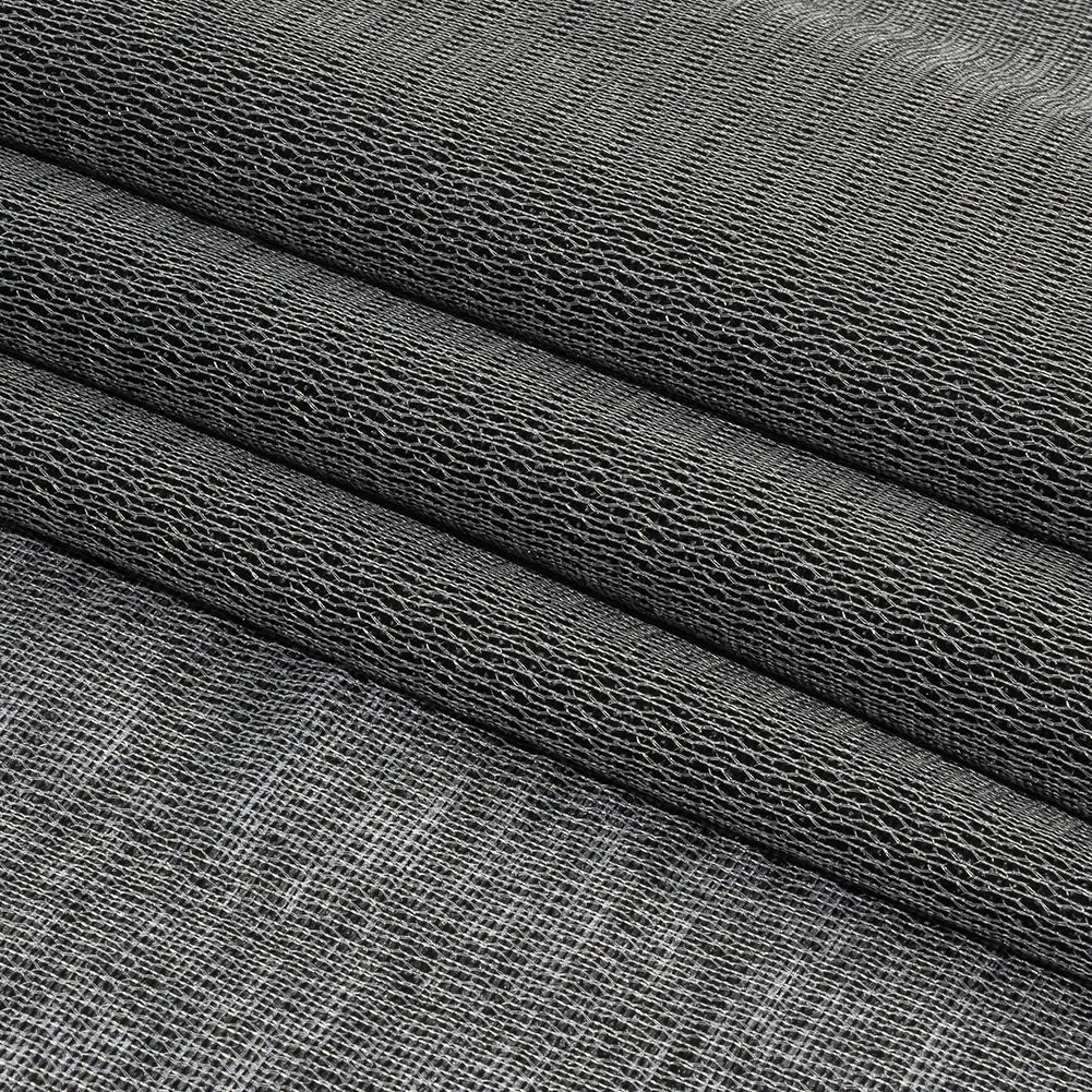 Woven Weft Fusible Interfacing Single-Sided - Pirate Black Folded