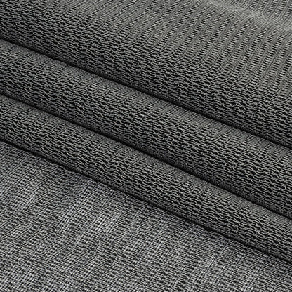 Woven Weft Fusible Interfacing Single-Sided - Pirate Black Folded