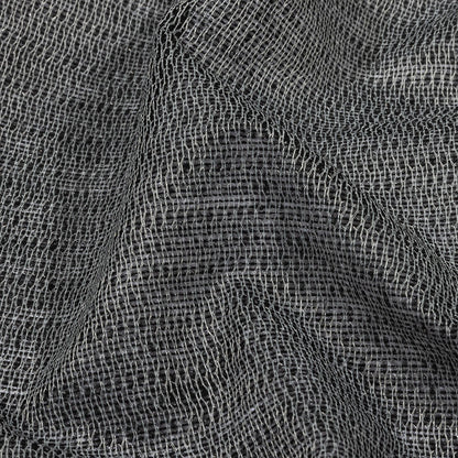 Woven Weft Fusible Interfacing Single-Sided - Pirate Black Detail
