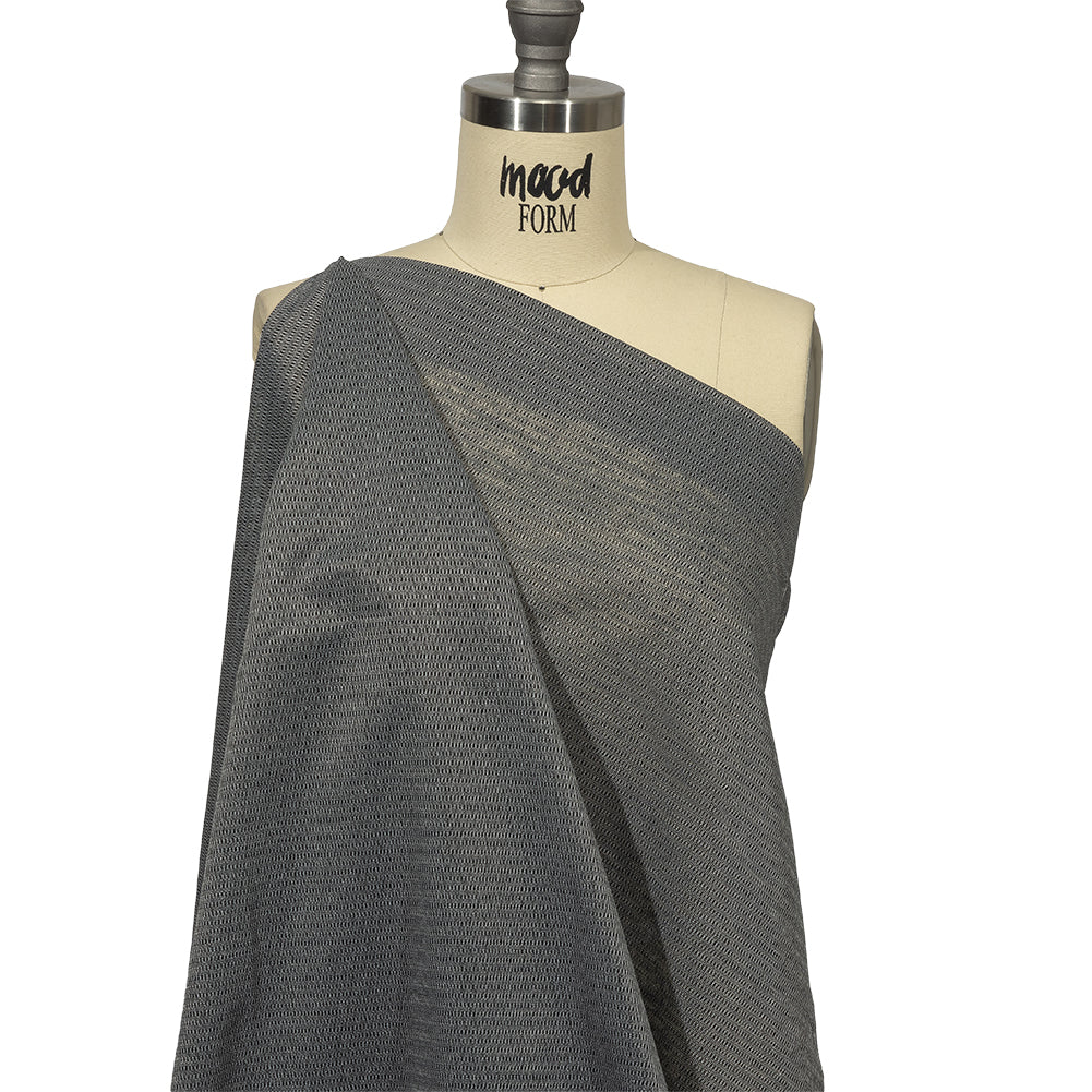 Woven Weft Fusible Interfacing Single-Sided - Pirate Black Drape