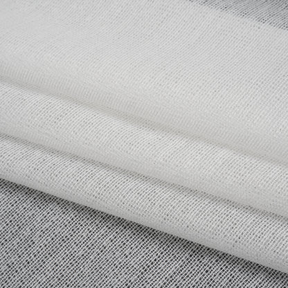 Woven Weft Fusible Interfacing Single-Sided - Lily White Folded