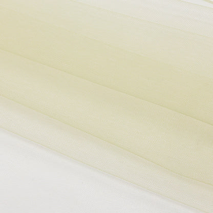 Sage Green Wide Crisp Tulle Folded