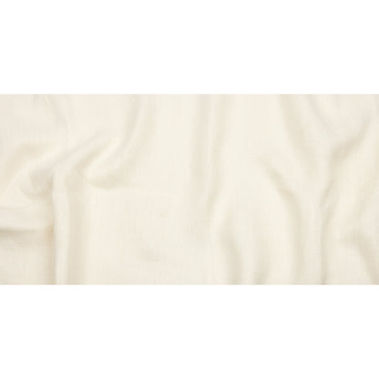 Ivory Herringbone Heavy Cotton Woven Full