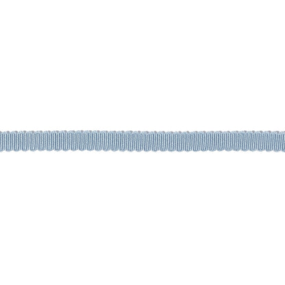 Dusty Blue Recycled Polyester Petersham Grosgrain Ribbon - 4mm