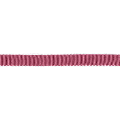 Dark Pink Recycled Polyester Petersham Grosgrain Ribbon - 6mm