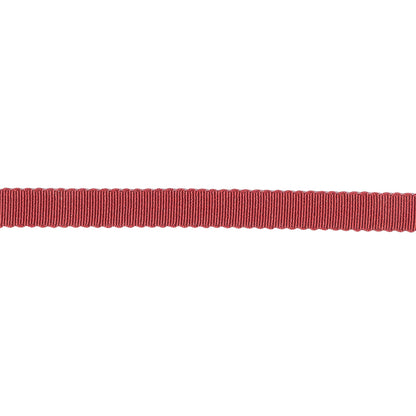 Burgundy Recycled Polyester Petersham Grosgrain Ribbon - 6mm