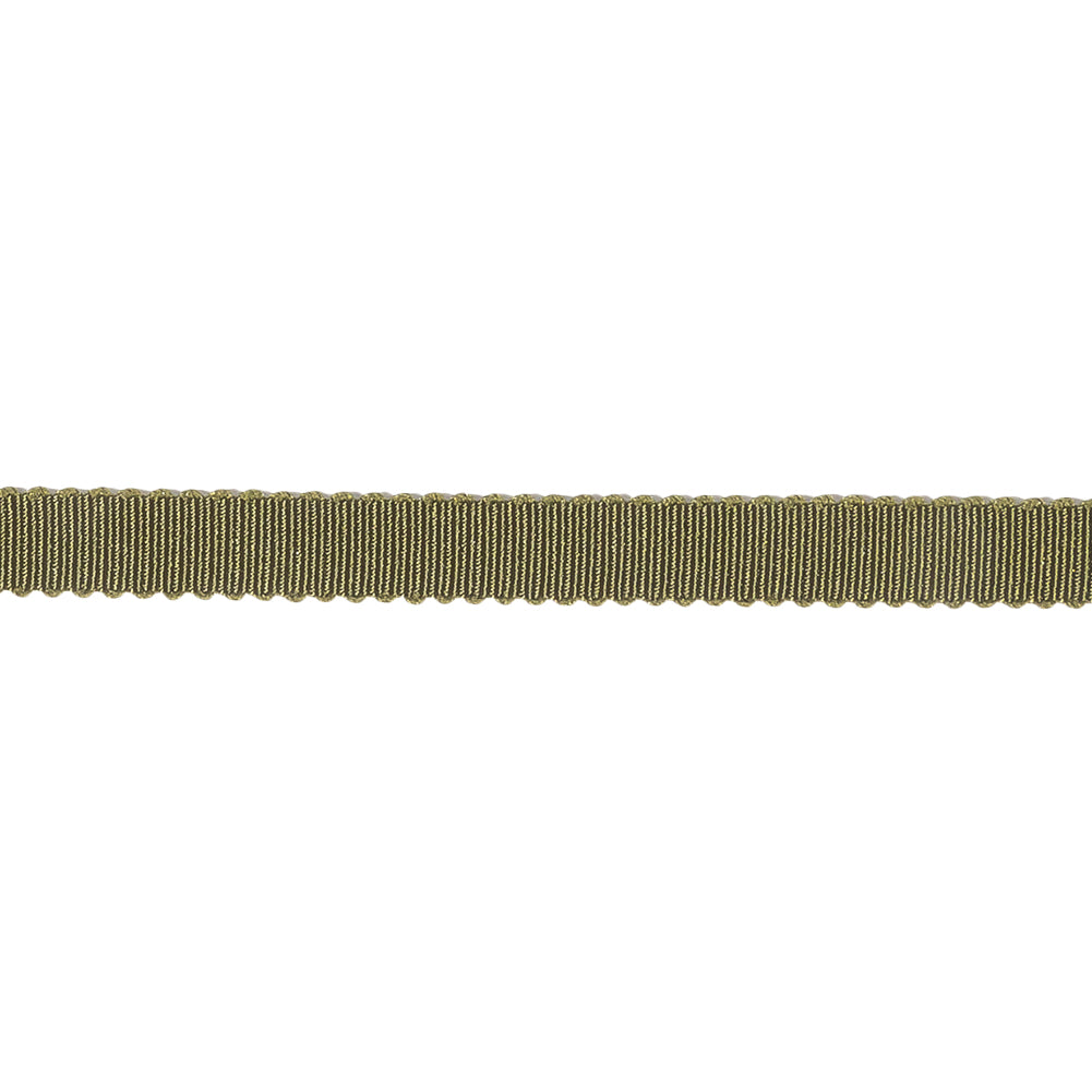 Hunter Recycled Polyester Petersham Grosgrain Ribbon - 6mm - Detail