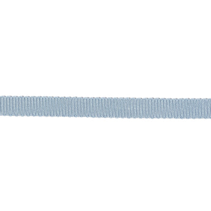 Dusty Blue Recycled Polyester Petersham Grosgrain Ribbon - 6mm