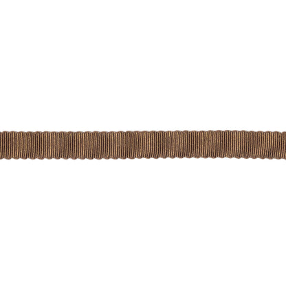 Brown Recycled Polyester Petersham Grosgrain Ribbon - 6mm