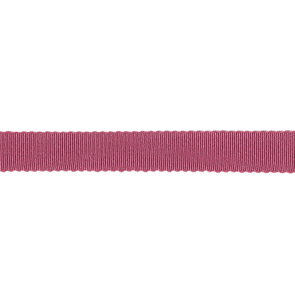 Dark Pink Recycled Polyester Petersham Grosgrain Ribbon - 9mm