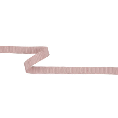 Misty Rose Recycled Polyester Petersham Grosgrain Ribbon - 12mm