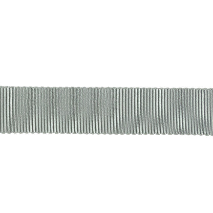 Light Gray Recycled Polyester Petersham Grosgrain Ribbon - 15mm