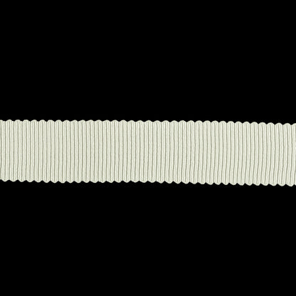 Cannoli Cream Recycled Polyester Petersham Grosgrain Ribbon - 15mm