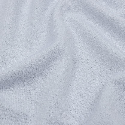 Tejido de punto crepé de poliéster elástico - Blanco - Colección Arabesco