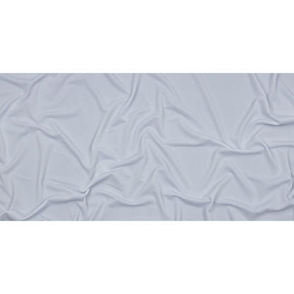 Tejido de punto crepé de poliéster elástico - Blanco - Colección Arabesco