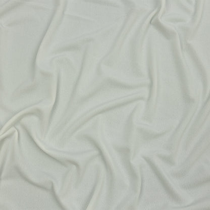 Stretch Polyester Crepe Knit - Cloud Dancer - Arabesque Collection