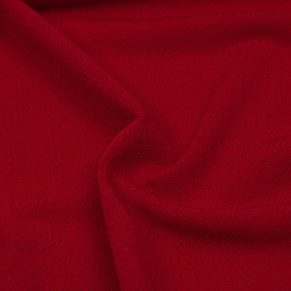 Stretch Polyester Crepe Knit - Tango Red - Arabesque Collection