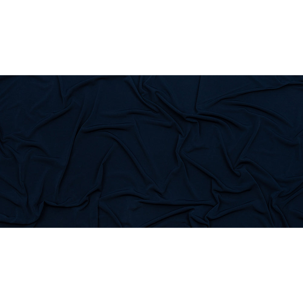 Stretch Polyester ITY Jersey - Navy - Isadora Collection