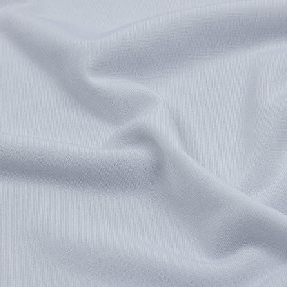 Stretch Polyester ITY Jersey - White - Isadora Collection