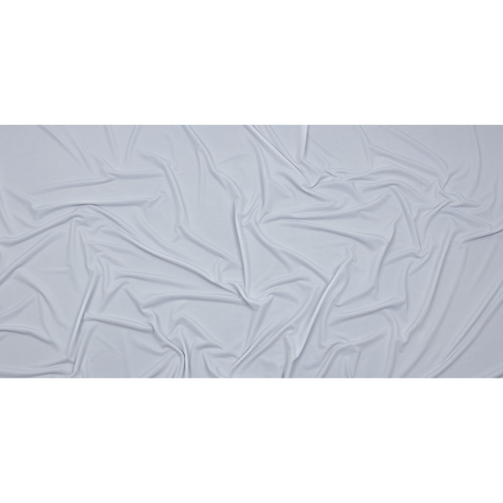 Stretch Polyester ITY Jersey - White - Isadora Collection