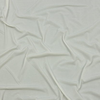 Stretch Polyester ITY Jersey - Cloud Dancer - Isadora Collection