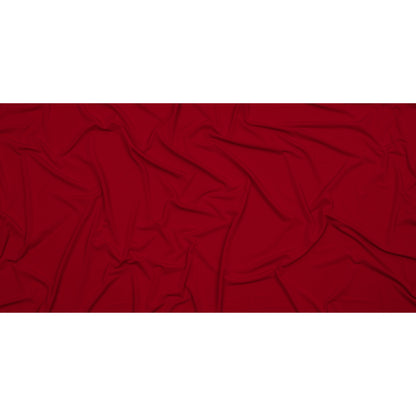 Stretch Polyester ITY Jersey - Tango Red - Isadora Collection