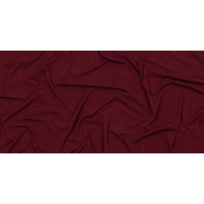 Stretch Polyester ITY Jersey - Wine - Isadora Collection