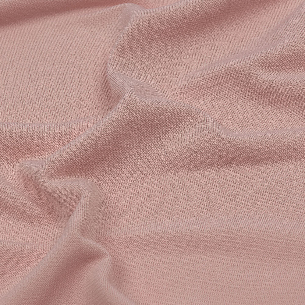 Stretch Polyester ITY Jersey - Silver Pink - Isadora Collection