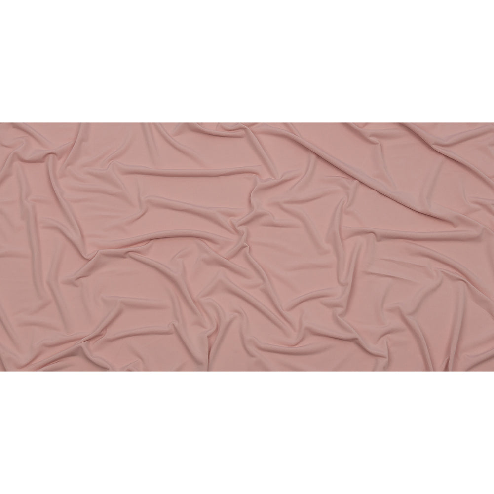 Stretch Polyester ITY Jersey - Silver Pink - Isadora Collection