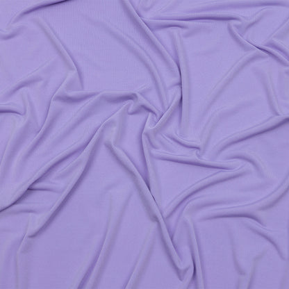 Stretch Polyester ITY Jersey - Lilac - Isadora Collection