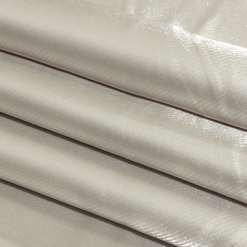 Crystal Polyester Mikado - Light Gray - Virve Collection - Folded