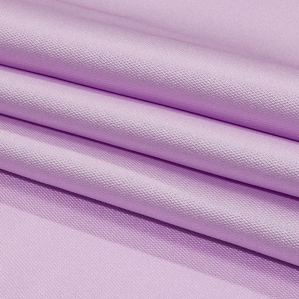 Novelty Polyester Pique - Lavender - Kestrel Collection - Folded