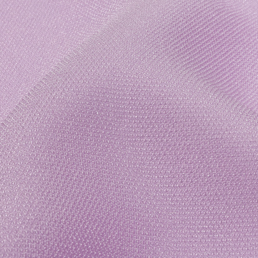 Novelty Polyester Pique - Lavender - Kestrel Collection - Detail