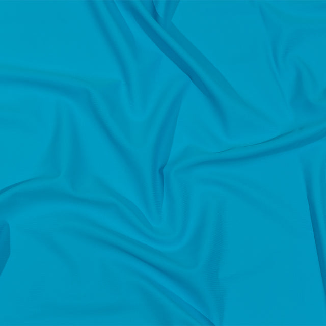 Swimwear Tricot, UV Protective - Cyan Blue - Santorini Light Collection