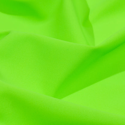 Traje de baño de punto, protección UV - Verde ácido - Colección Santorini Light