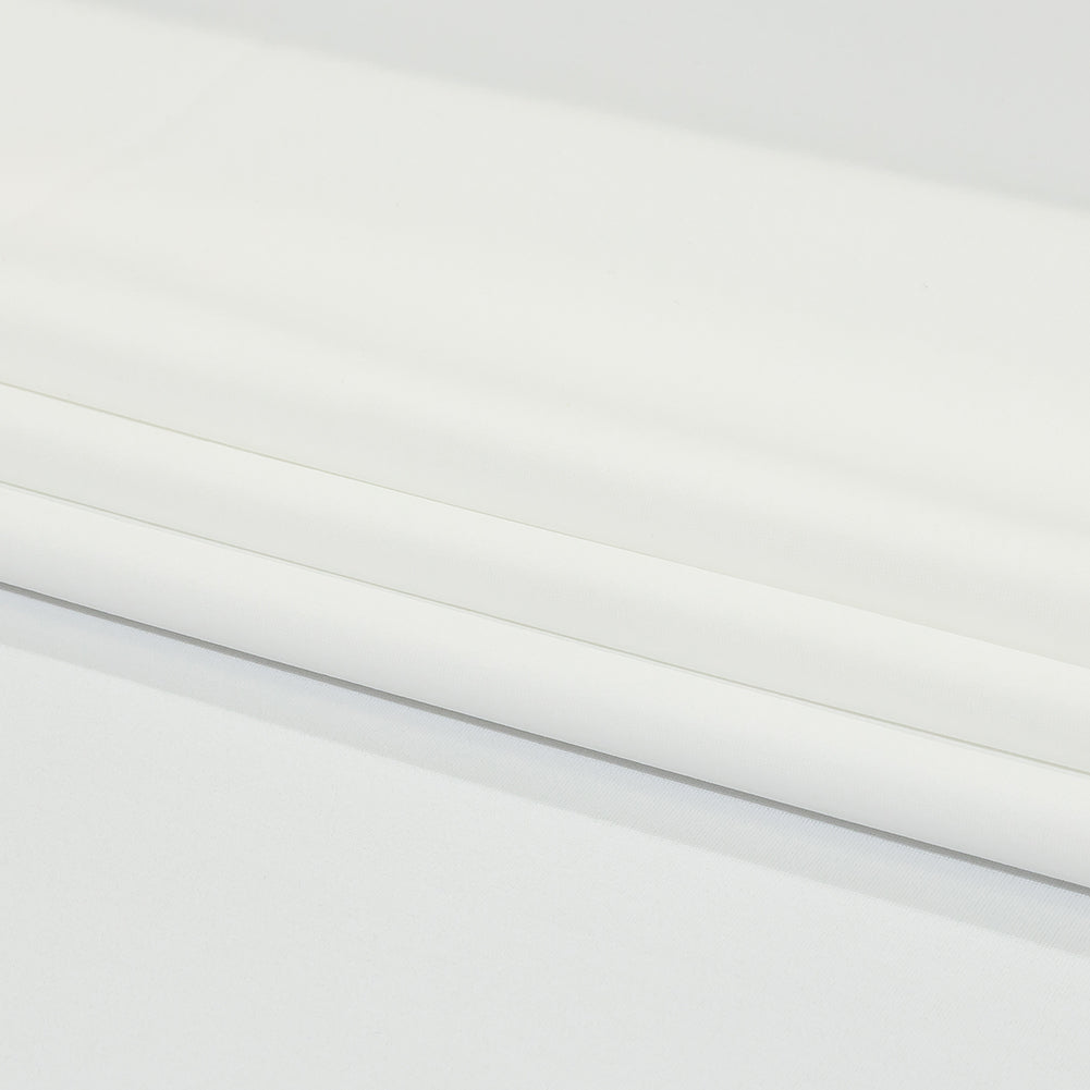 Recycled Swimwear Tricot, UV Protective - White - Santorini Plus Collection