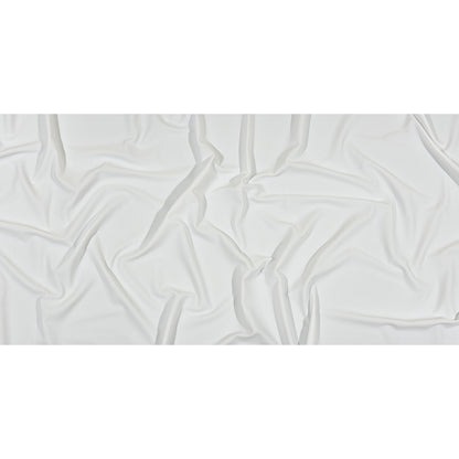 Recycled Swimwear Tricot, UV Protective - White - Santorini Plus Collection