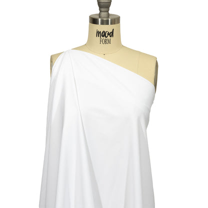 Recycled Swimwear Tricot, UV Protective - PFD White - Santorini Plus Collection