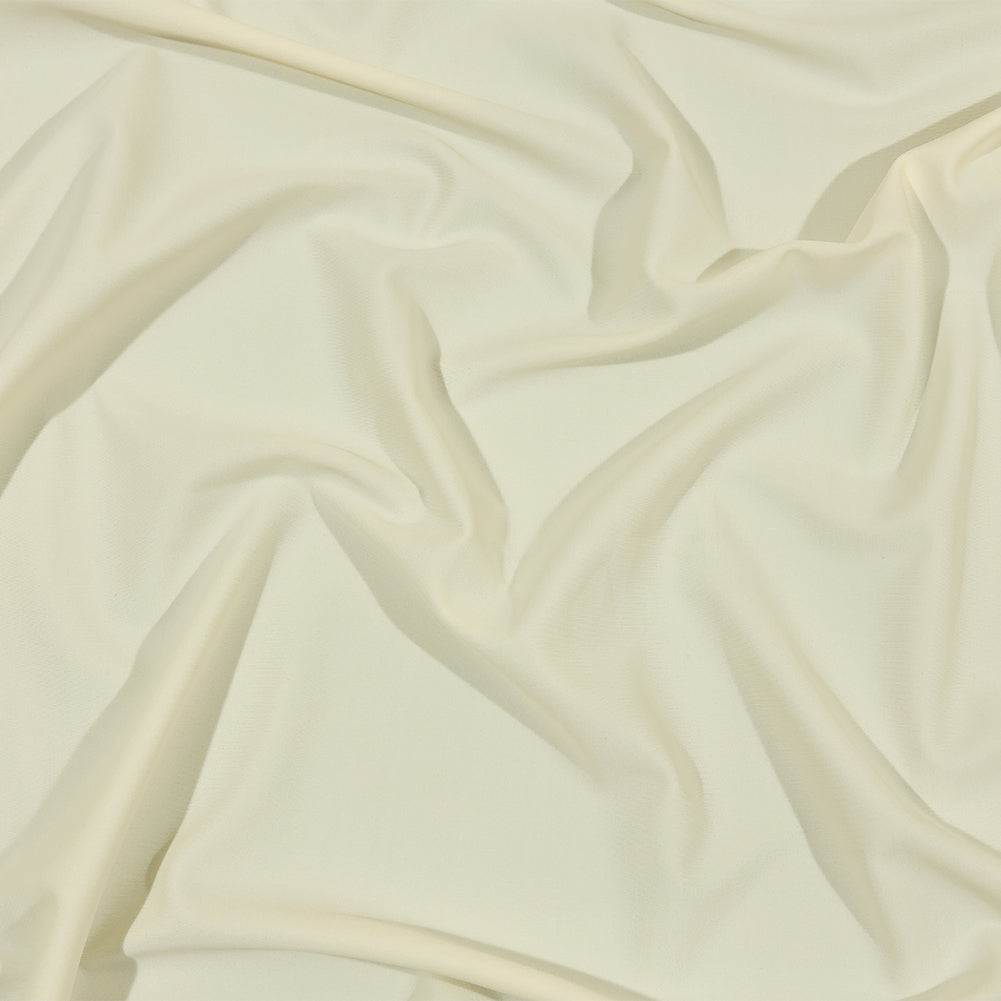 Recycled Swimwear Tricot, UV Protective - Ivory - Santorini Plus Collection