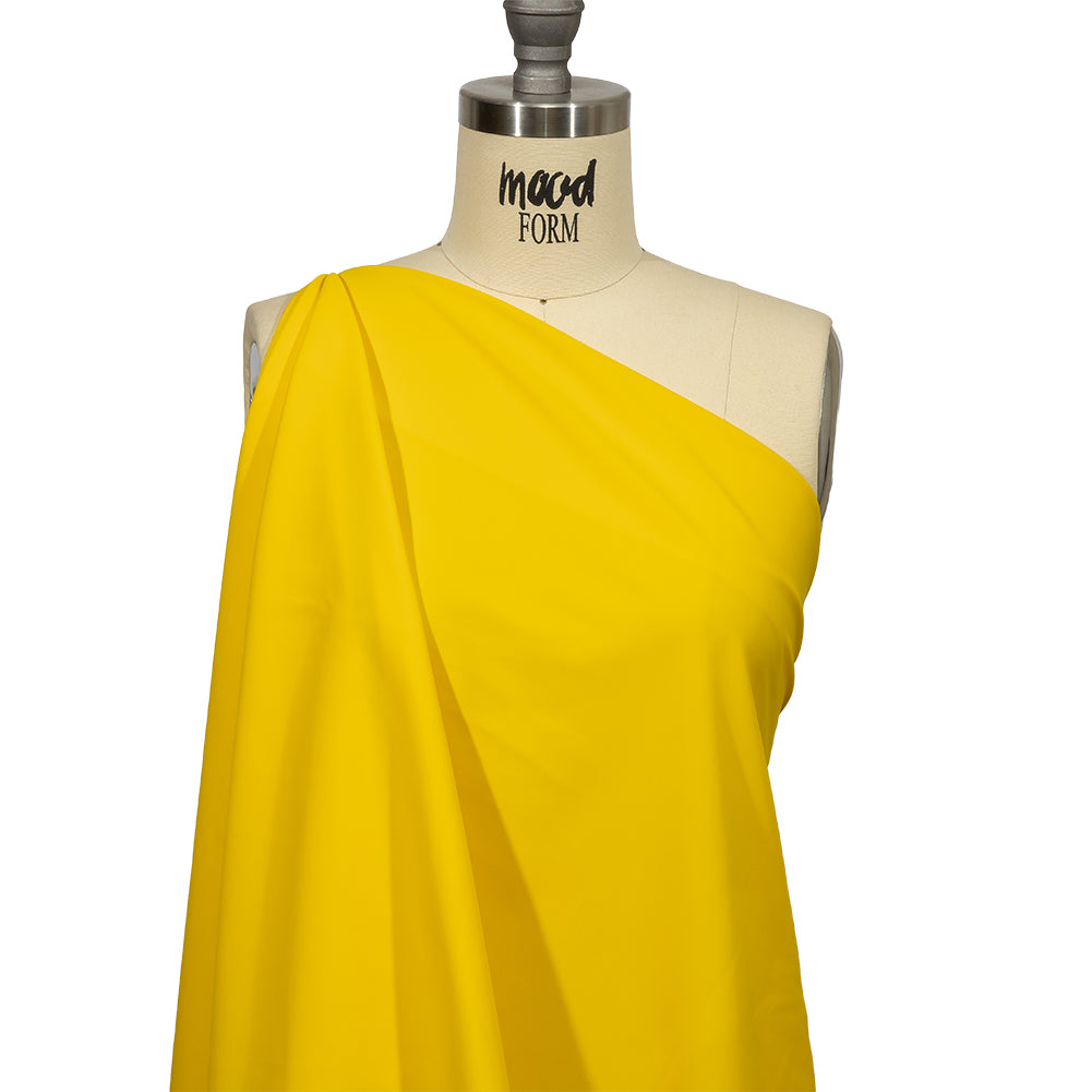 Recycled Swimwear Tricot, UV Protective - Canary - Santorini Plus Collection - Drape