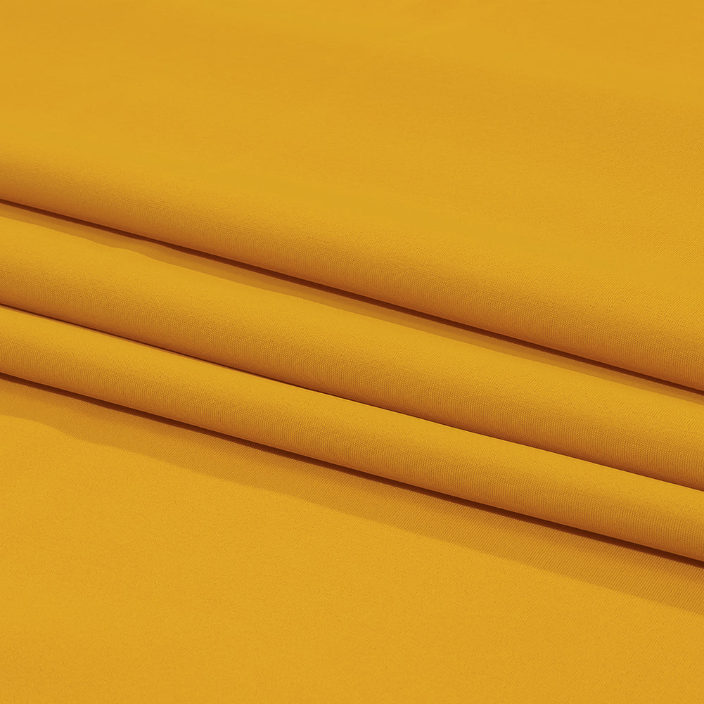 Recycled Swimwear Tricot, UV Protective - Golden - Santorini Plus Collection - Folded