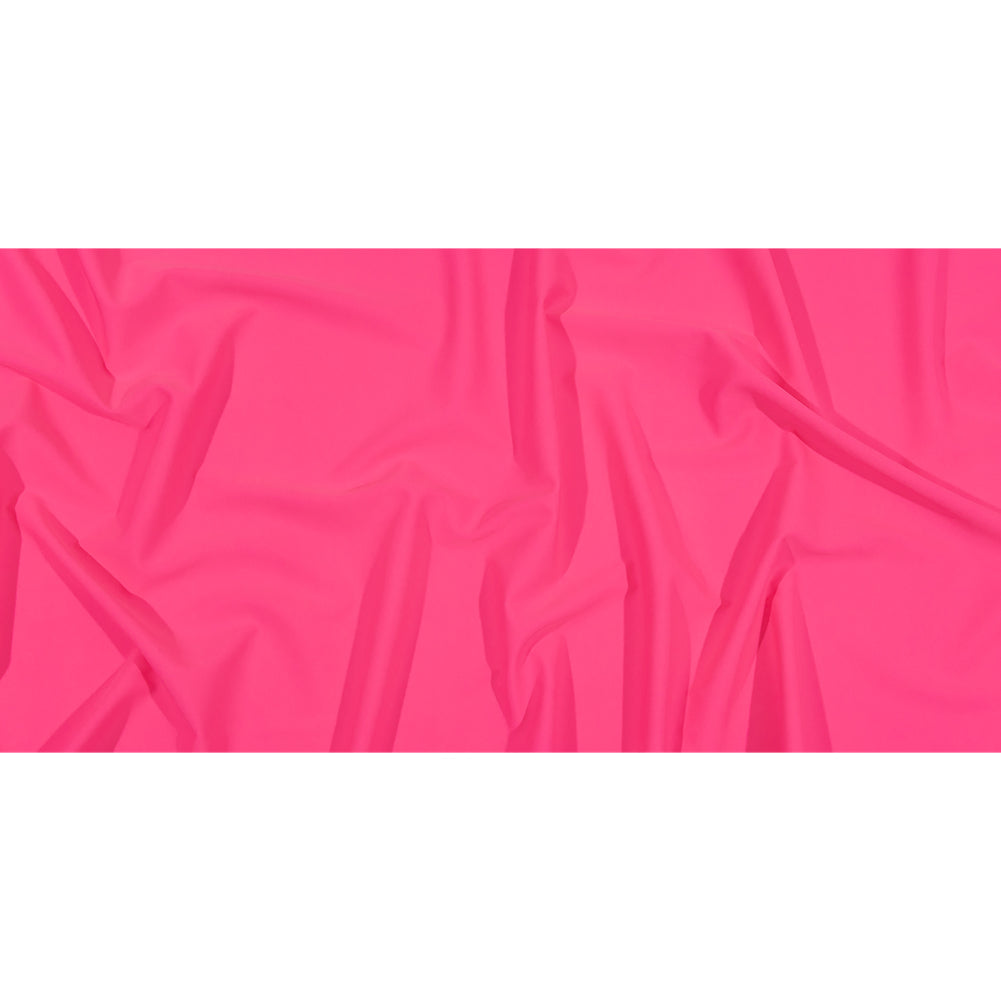 Recycled Swimwear Tricot, UV Protective - Shocking Pink - Santorini Plus Collection