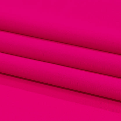 Recycled Swimwear Tricot, UV Protective - Neon Pink - Santorini Plus Collection