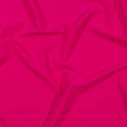 Recycled Swimwear Tricot, UV Protective - Neon Pink - Santorini Plus Collection