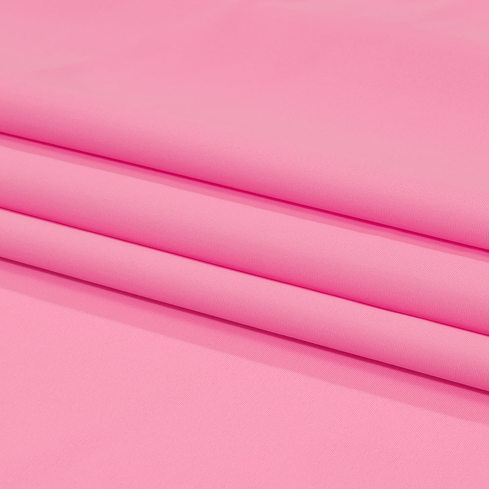 Recycled Swimwear Tricot, UV Protective - Pink Splash - Santorini Plus Collection - Folded