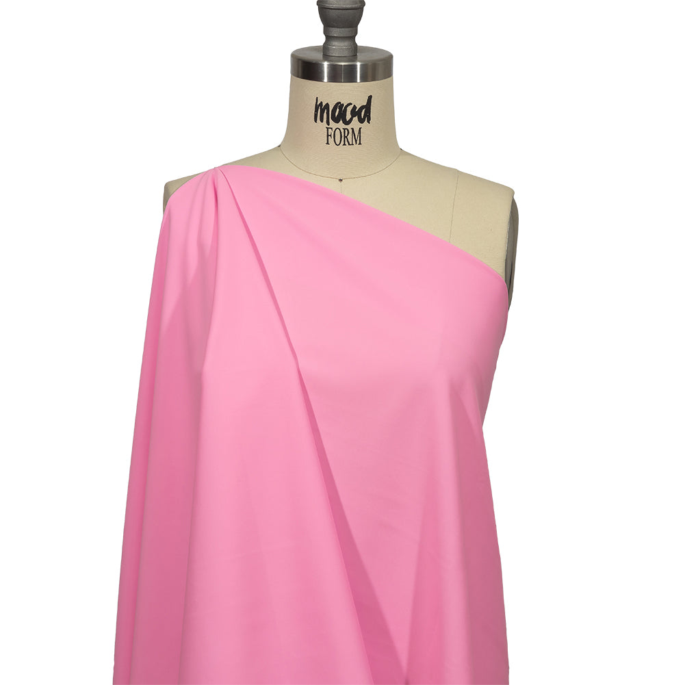 Recycled Swimwear Tricot, UV Protective - Pink Splash - Santorini Plus Collection - Drape