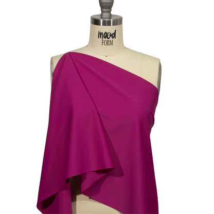 Recycled Swimwear Tricot, UV Protective - Bright Fuchsia - Santorini Plus Collection